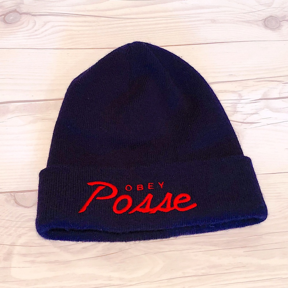 Obey Knit Winter Hat